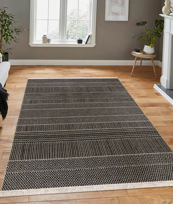 Nordica Svart 60x100 cm - Jutematta (1)