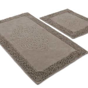 Plante Beige Set om 2 (1) - Badrumsmatta