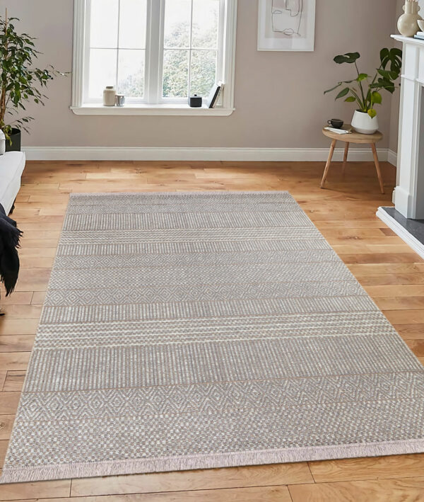 Nordica Pärlgrå 200x290 cm - Jutematta (1)