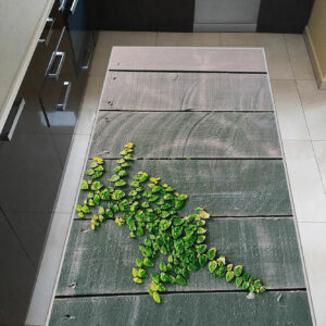 Kitchen Leaf 60x100 cm - Köksmatta (1)