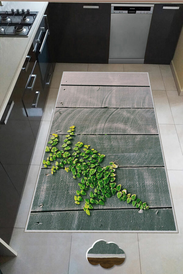 Kitchen Leaf 60x100 cm - Köksmatta (1)