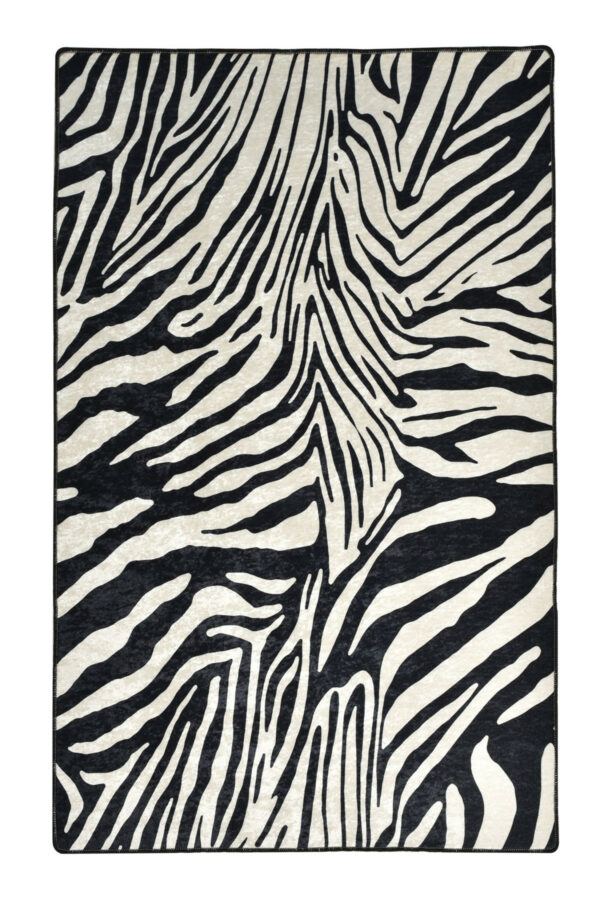 Zebra naturlig - Modern matta (3)