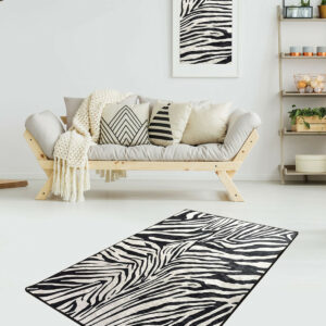 Zebra naturlig - Modern matta